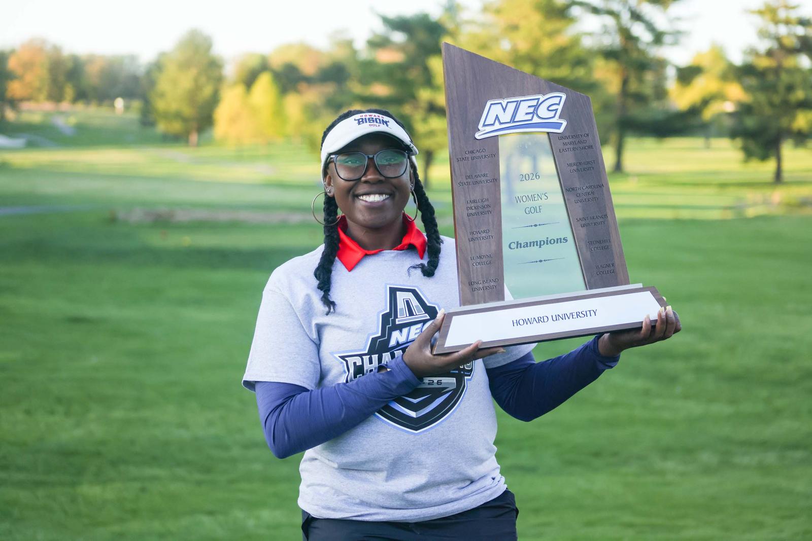 History Made: Howard Women's Golf Captures First-Ever NEC